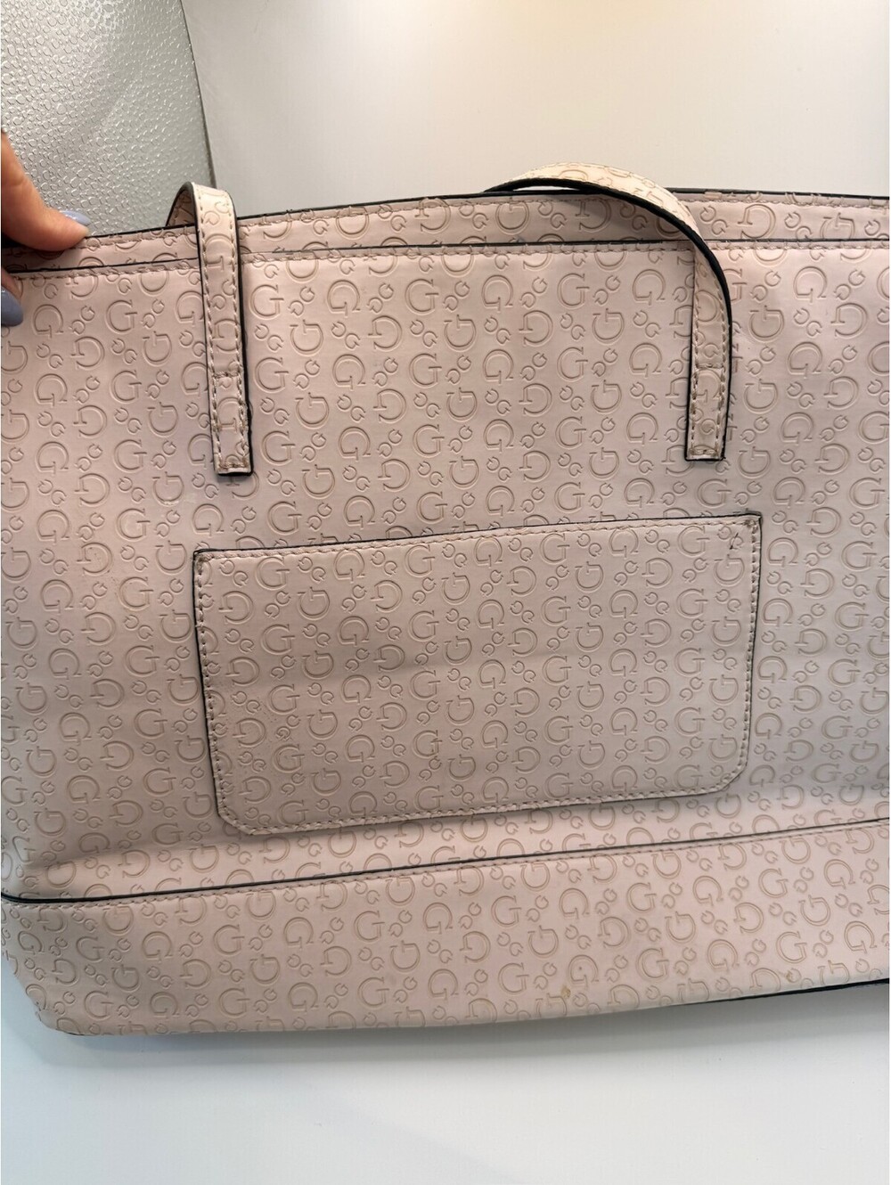 GUESS Tote & Wallet Set In Pink - Picture 4 of 7